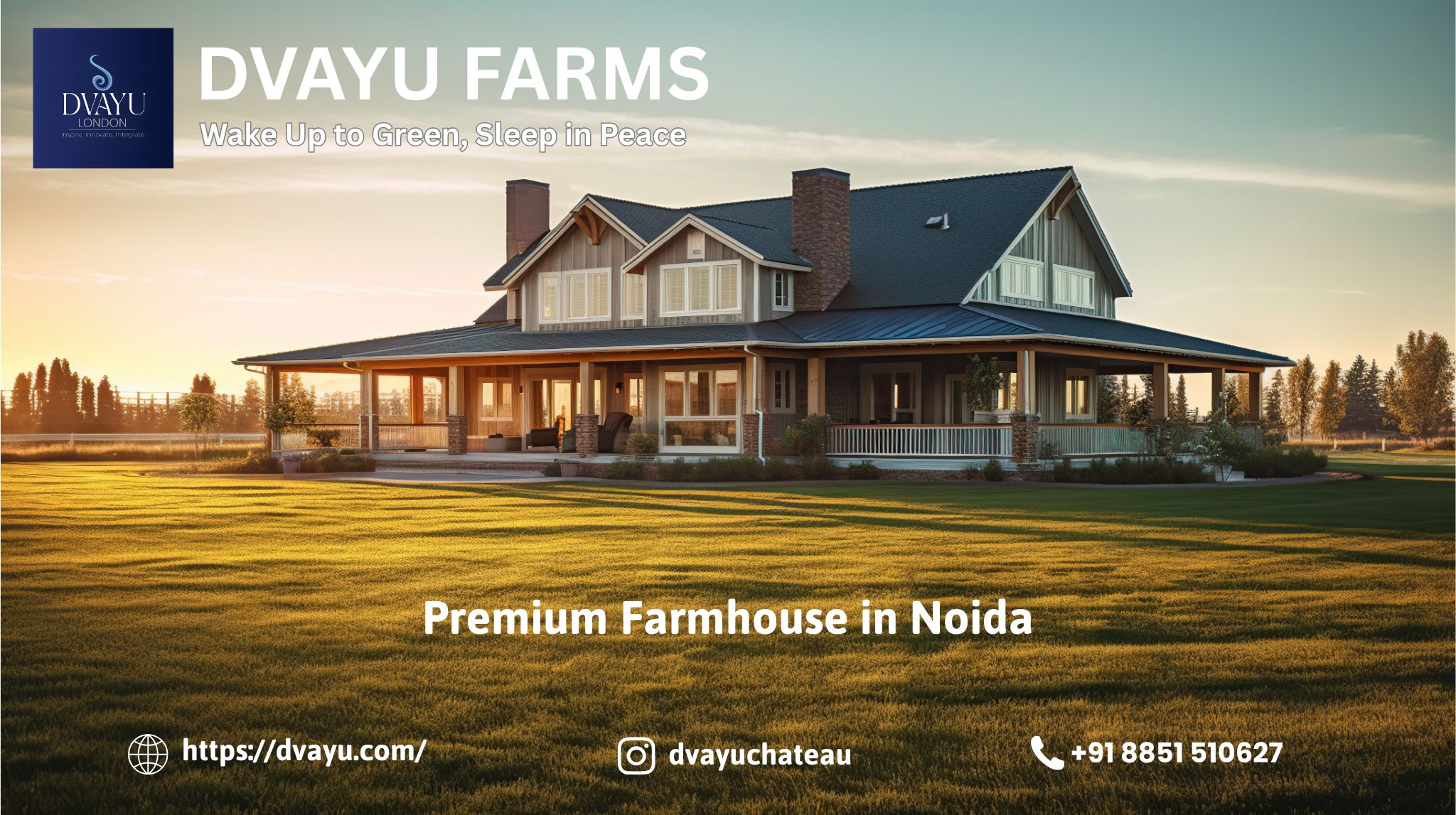 premium farmhouses in noida