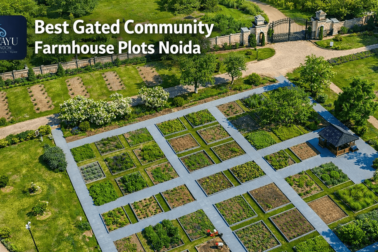 Best gated community farmhouse plots noida